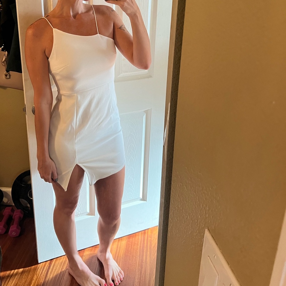 LuLus White dress size M